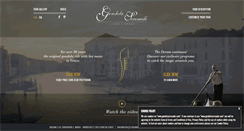 Desktop Screenshot of gondolaserenade.com